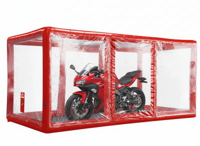 Надувной гараж для мотоцикла "Мотокапсула"