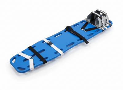 Щит спинальный с устройством для фиксации головы