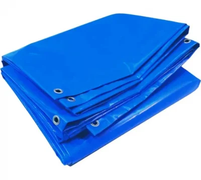 ПВХ тент синий