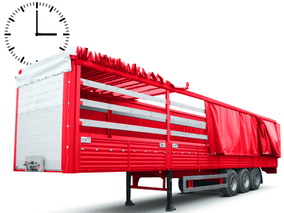 Тенты пвх на шторные полуприцепы