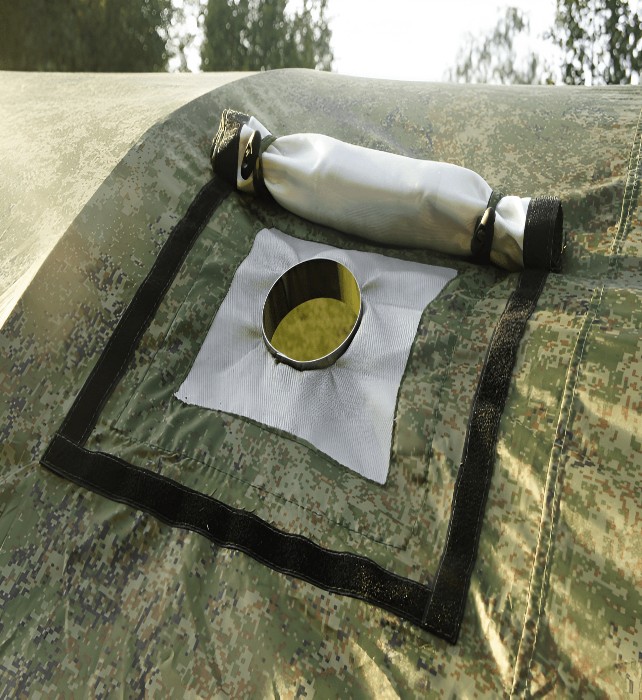 Возможность монтажа или апгрейда печки в палатке