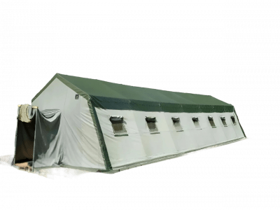Армейская палатка "М 70",  ПВХ/Брезент (Вместимость - до 70 человек)