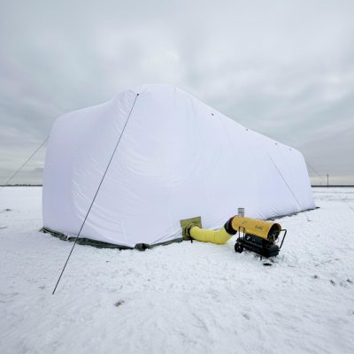 Бескаркасная палатка 10х5х4 м